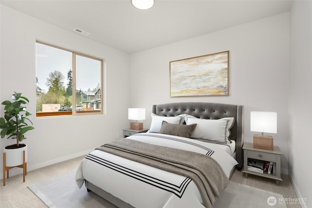 13307 SE 238th Pl Unit 11, Kent, WA 98042 - carpeted bedroom with baseboards