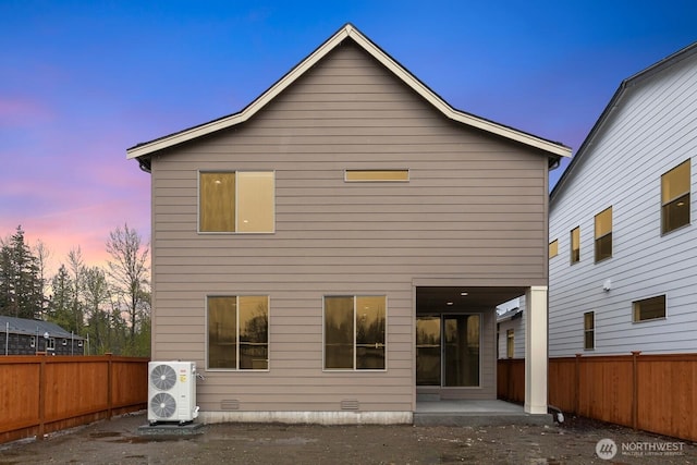 13307 SE 238th Pl Unit 11, Kent, WA 98042 - rear view of house with ac unit and a patio area