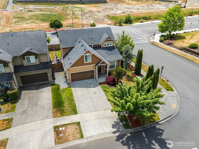 10089 Jensen Dr SE, Yelm, WA 98597 - aerial view of property and surrounding area