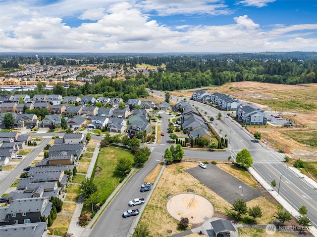 10089 Jensen Dr SE, Yelm, WA 98597 - aerial perspective of suburban area