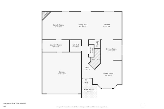 10089 Jensen Dr SE, Yelm, WA 98597 - view of room layout
