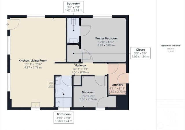 704 N 3rd St, Westport, WA 98595 - property floor plan