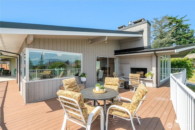 1101 Terrace Dr, Lynden, WA 98264 - deck with outdoor dining space