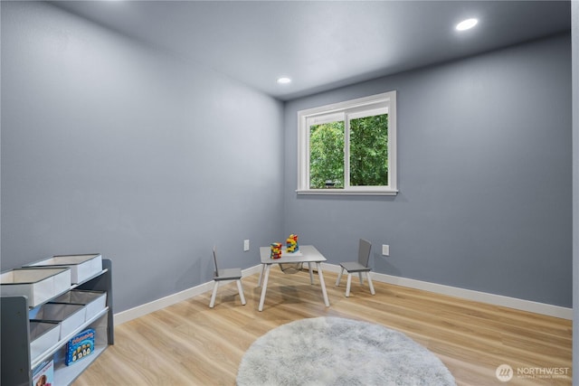 18604 9th Avenue Ct E, Spanaway, WA 98387 - living area with wood finished floors and recessed lighting