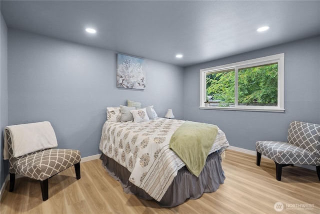 18604 9th Avenue Ct E, Spanaway, WA 98387 - bedroom featuring wood finished floors and recessed lighting