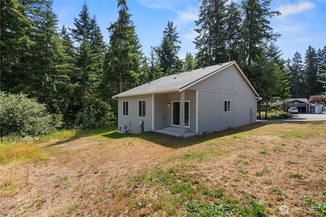 17621 Vine Ln SE, Yelm, WA 98597 - back of property with a yard