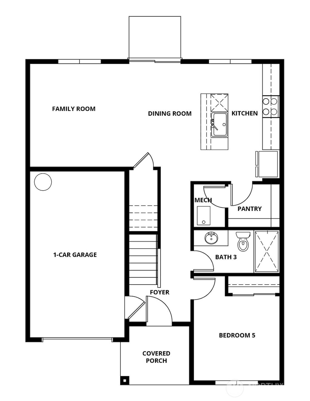 5305 E L St, Tacoma, WA 98404 - floor plan / room layout