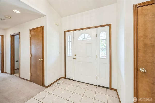 5 Bayview Ln, Hoquiam, WA 98550 - foyer with baseboards and light tile patterned floors