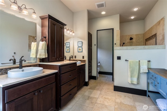 2316 Ridgeview Rd, Walla Walla, WA 99362 - full bath with walk in shower and vanity