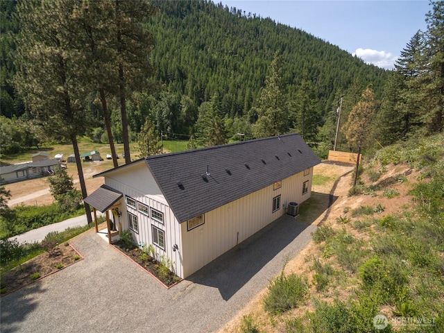 10642 Merry Canyon Rd, Leavenworth, WA 98820 - view from above of property with a forest