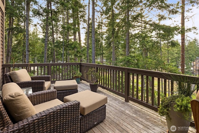 420 Black Nugget Ln, Cle Elum, WA 98922 - view of wooden deck