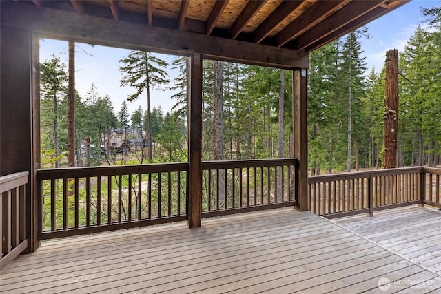 420 Black Nugget Ln, Cle Elum, WA 98922 - view of wooden deck