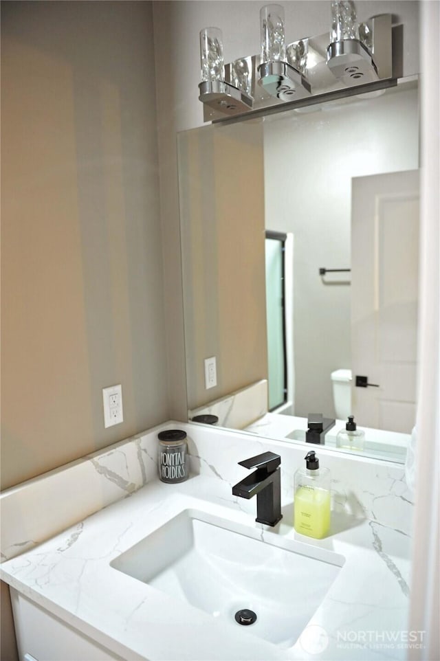 613 Aster Ct SE, Ocean Shores, WA 98569 - bathroom with vanity