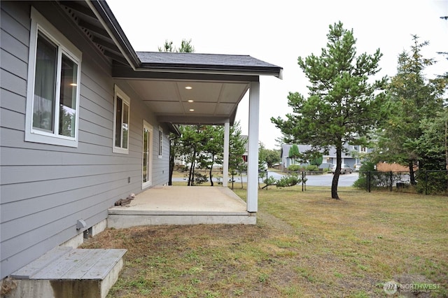 613 Aster Ct SE, Ocean Shores, WA 98569 - view of yard with a patio