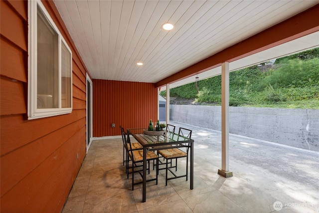 2463 74th Ave SE, Mercer Island, WA 98040 - view of patio with outdoor dining area