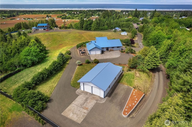 24 Jacalyn Ln, Grayland, WA 98547 - aerial view of a nearby body of water