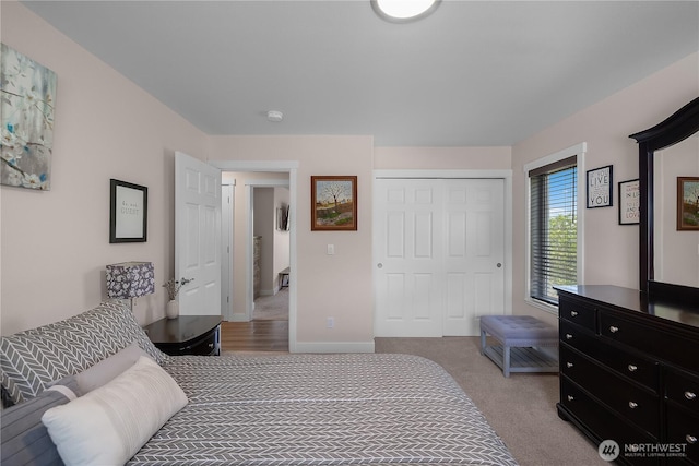 24 Jacalyn Ln, Grayland, WA 98547 - carpeted bedroom featuring a closet and baseboards