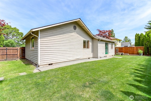 6002 35th Way SE, Auburn, WA 98092 - rear view of house with a fenced backyard