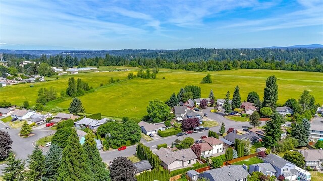 6002 35th Way SE, Auburn, WA 98092 - aerial view of residential area featuring a forest