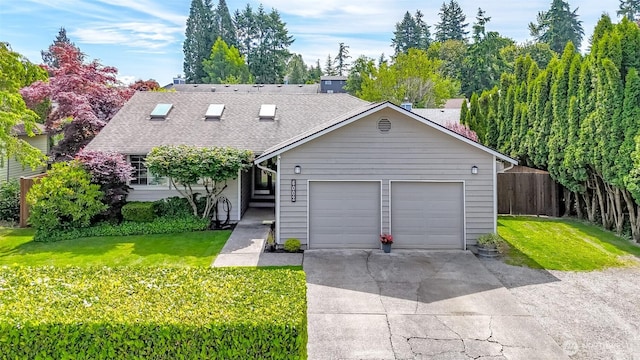 6002 35th Way SE, Auburn, WA 98092 - view of front of property with concrete driveway, an attached garage, and roof with shingles