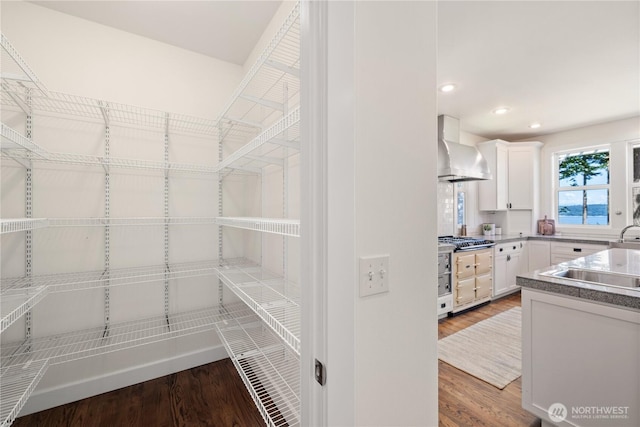 2575 Bretland Rd, Camano Island, WA 98282 - storage area featuring a sink