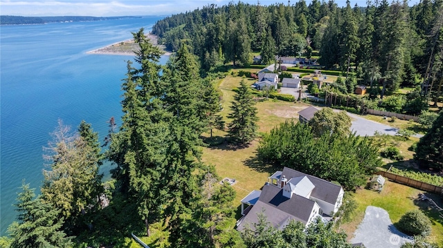 2575 Bretland Rd, Camano Island, WA 98282 - drone / aerial view of a nearby body of water