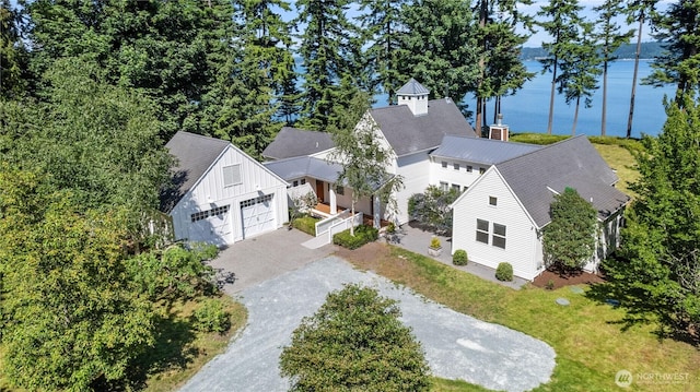 2575 Bretland Rd, Camano Island, WA 98282 - view from above of property with a large body of water