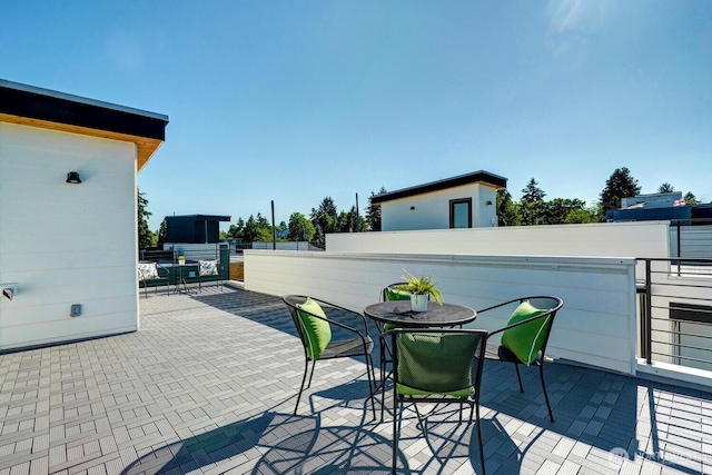 931 N 92nd St Unit B, Seattle, WA 98103 - view of patio / terrace with outdoor dining space