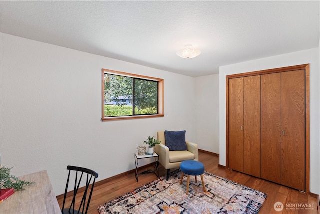 1443 U St, Port Townsend, WA 98368 - sitting room featuring light wood-style floors