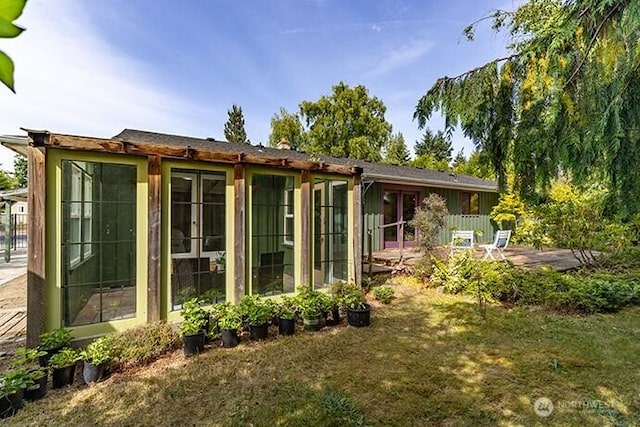 1443 U St, Port Townsend, WA 98368 - back of house