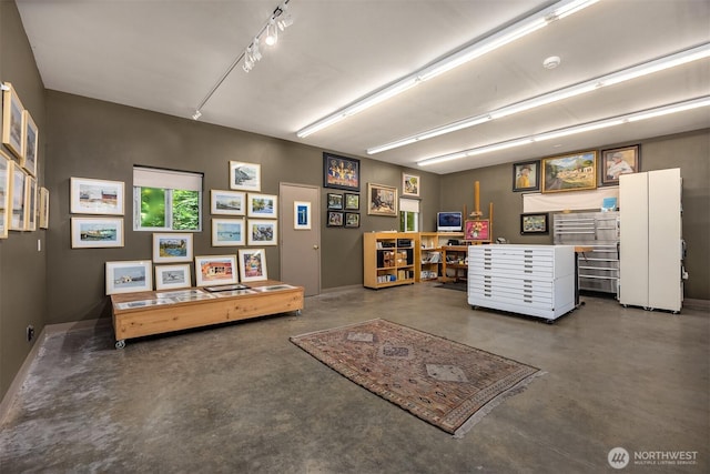 9000 NE Hidden Cove Rd, Bainbridge Island, WA 98110 - misc room featuring concrete floors