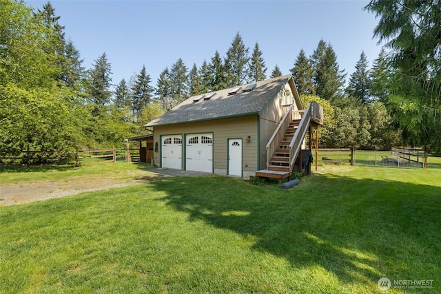 14502 45th St SW, Lakebay, WA 98349 - view of detached garage