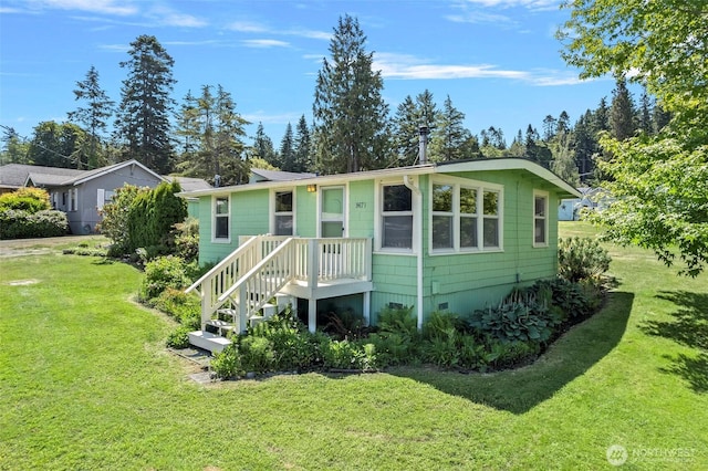 967 High Rd, Camano Island, WA 98282 - view of front of home with a front yard