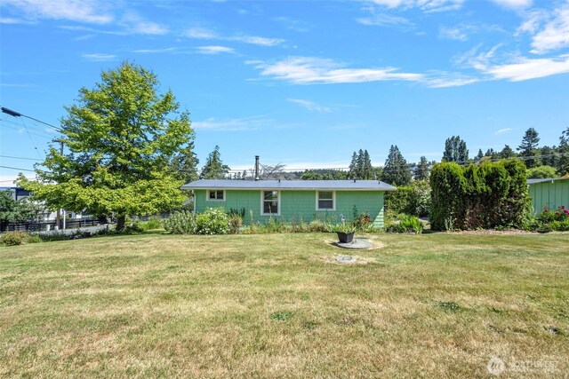 967 High Rd, Camano Island, WA 98282 - back of property with a yard