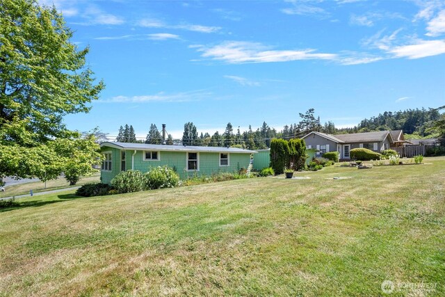 967 High Rd, Camano Island, WA 98282 - back of property featuring a lawn