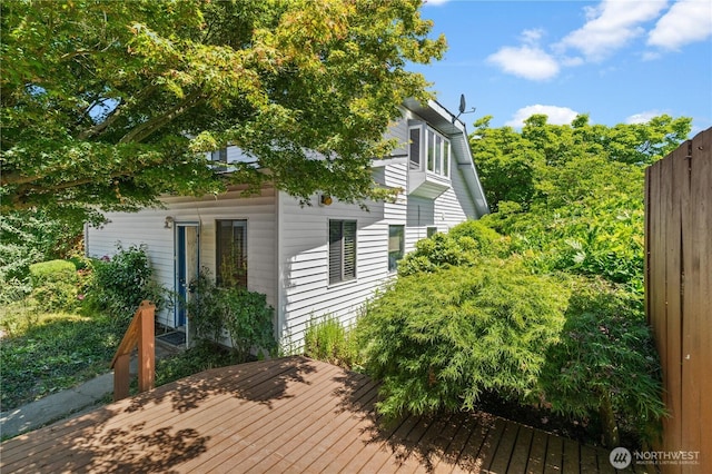 3626 E J St, Tacoma, WA 98404 - view of deck