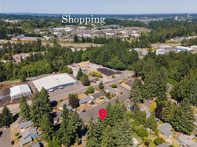2623 25th Ct SW, Olympia, WA 98512 - aerial view of property and surrounding area with a forest