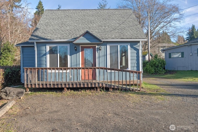 325 E State Route 4, Cathlamet, WA 98612 - view of front of property with a shingled roof