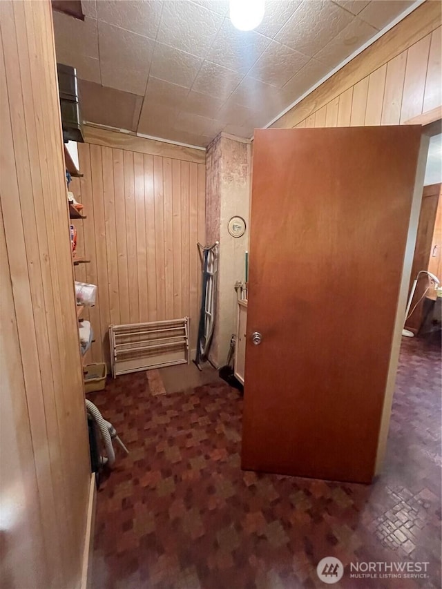 1204 Howard St, Raymond, WA 98577 - hall featuring wood walls