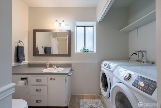 7309 46th Street Ct W, University Place, WA 98466 - laundry room with washing machine and dryer