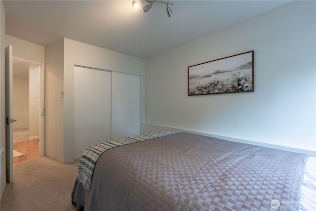 7309 46th Street Ct W, University Place, WA 98466 - bedroom with carpet floors and a closet