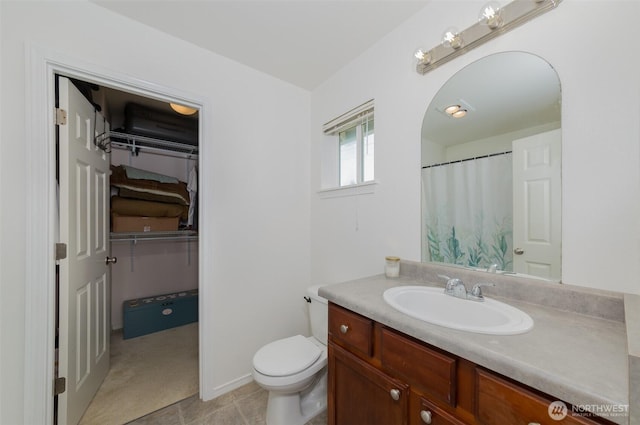 10312 26th Pl SE, Lake Stevens, WA 98258 - full bathroom featuring vanity and a spacious closet