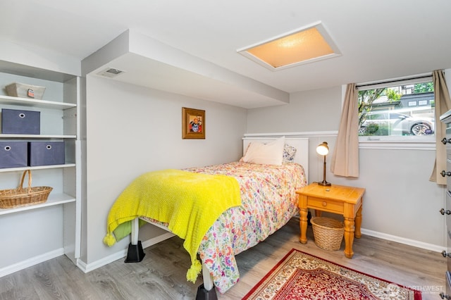 1833 3rd Ave, Kirkland, WA 98033 - bedroom featuring attic access and wood finished floors
