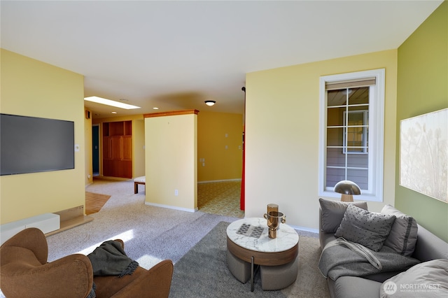 20135 Bue Rund Loop NE, Poulsbo, WA 98370 - carpeted living room featuring baseboards and recessed lighting