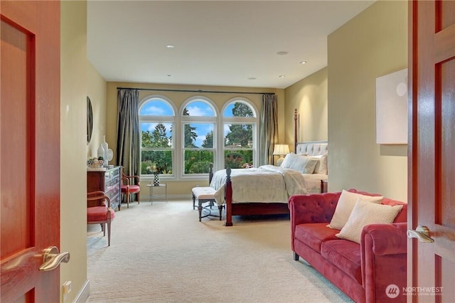 1055 91st Ave NE, Bellevue, WA 98004 - carpeted bedroom featuring baseboards