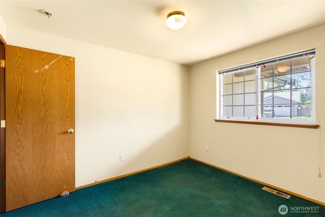 2376 Nicholas Dr, Ferndale, WA 98248 - carpeted spare room featuring baseboards and a pendent fire sprinkler