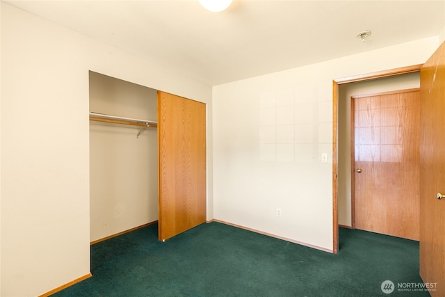 2376 Nicholas Dr, Ferndale, WA 98248 - unfurnished bedroom featuring carpet flooring and a closet