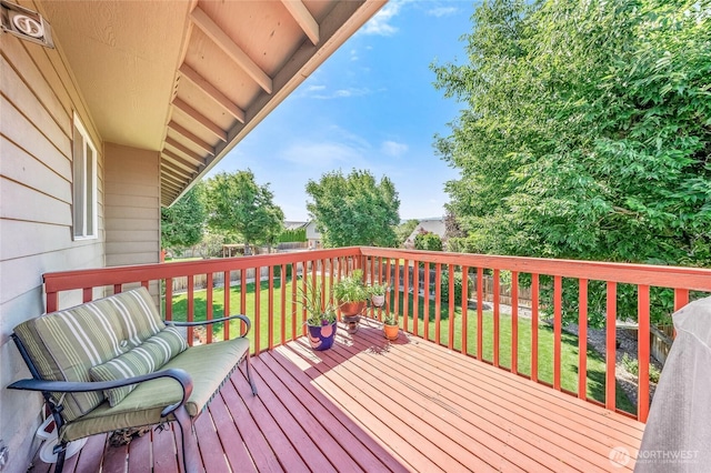 2427 Bellanca Ct, East Wenatchee, WA 98802 - wooden deck with a fenced backyard
