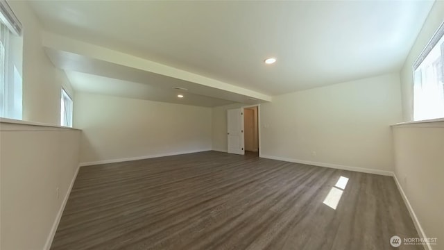 30022 2nd Pl SW, Federal Way, WA 98032 - bonus room featuring dark wood-type flooring and recessed lighting