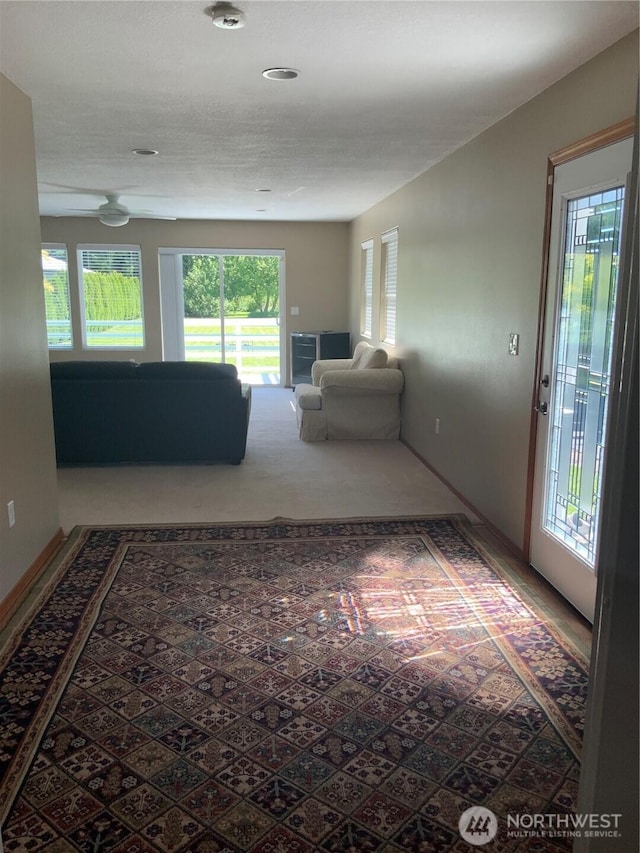 3328 Pennsylvania, Longview, WA 98632 - hallway featuring baseboards and carpet flooring